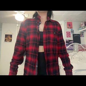 red and black flannel